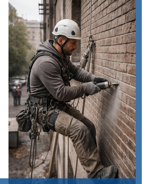 Расшивка кирпичных швов в Торжке от 613 р. | ВЫСОТНИК-Трж