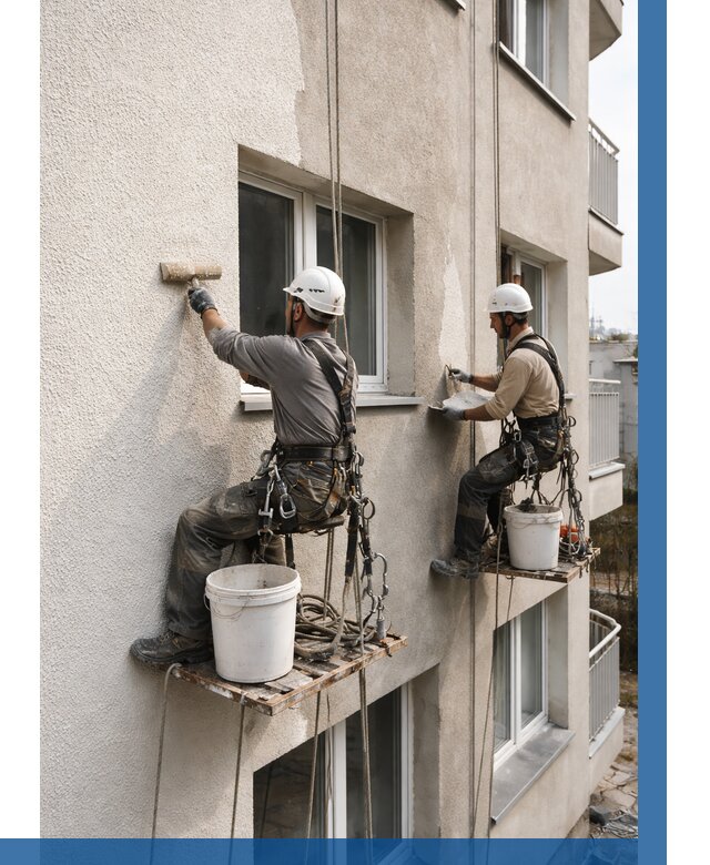 Нанесение короеда на фасад в Торжке от 460 р. | ВЫСОТНИК-Трж