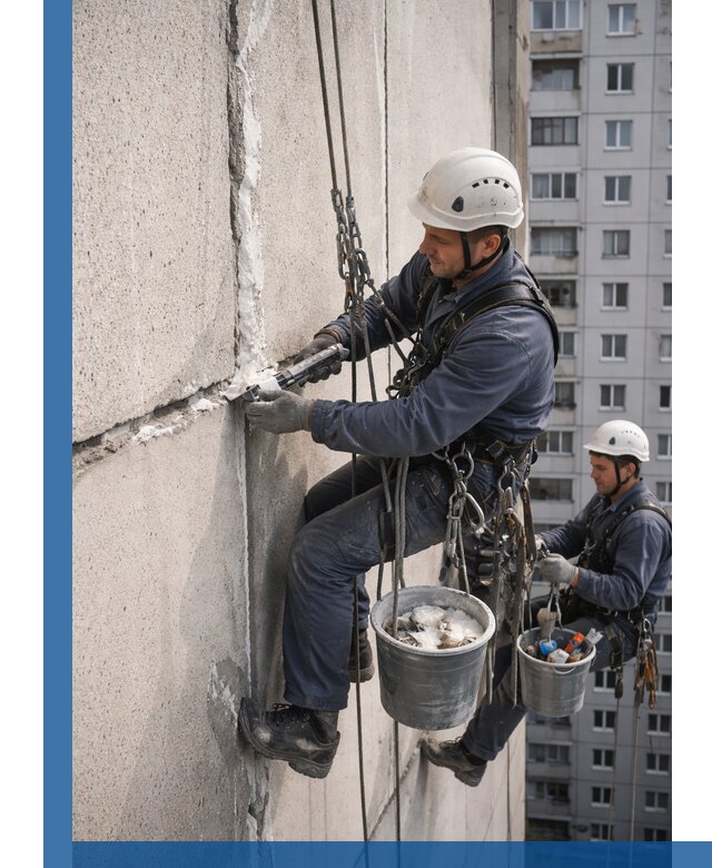 Утепление межпанельных швов в Торжке профессионально и надежно