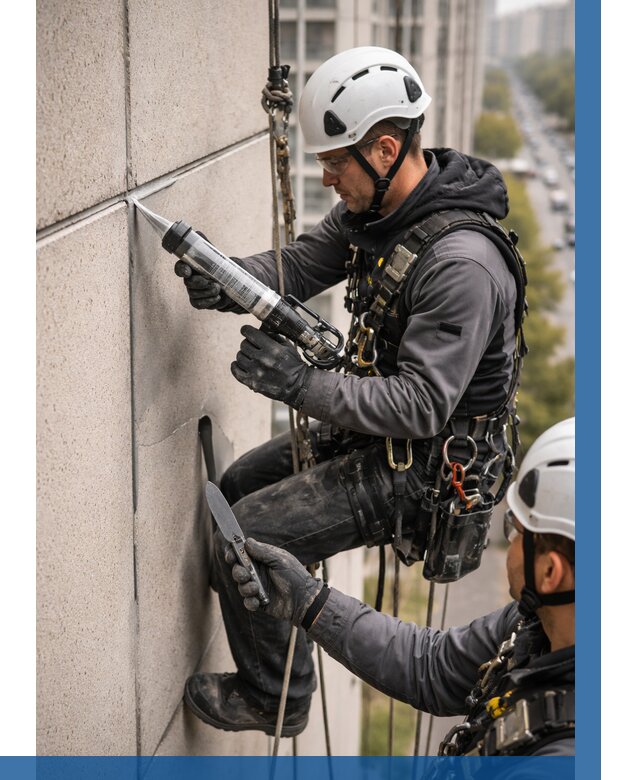 Первичная герметизация швов в Торжке от 613 р. | ВЫСОТНИК-Трж