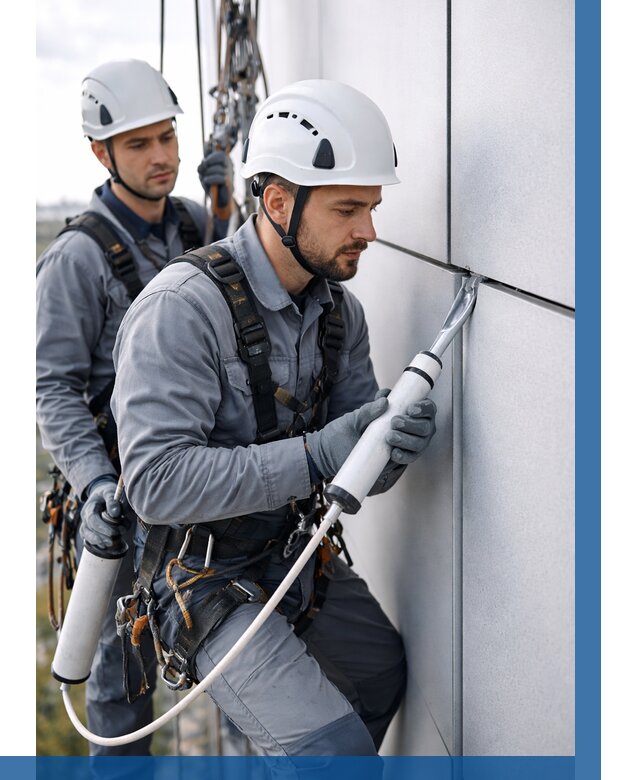 Герметизация швов вилатермом в Торжке от 613 р. | ВЫСОТНИК-Трж