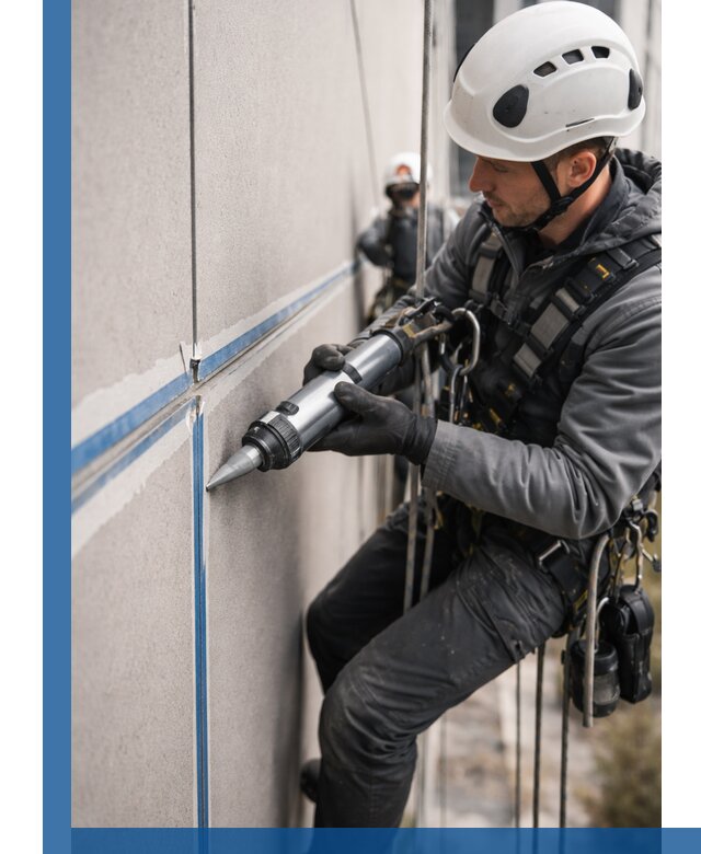 Герметизация стыков фасадных панелей в Торжке качественно и быстро