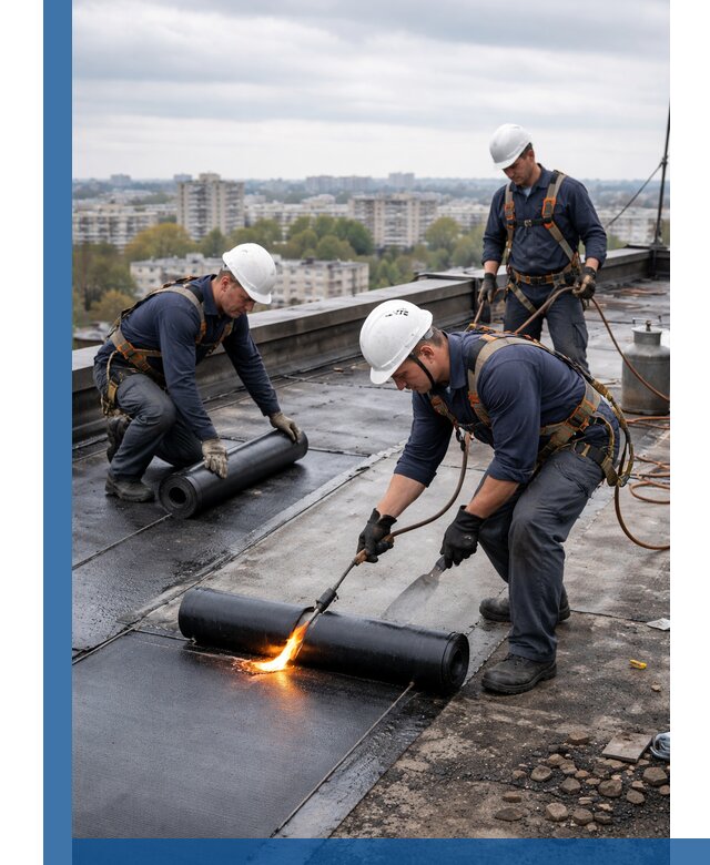 Ремонт наплавляемой кровли в Торжке качественно и надежно