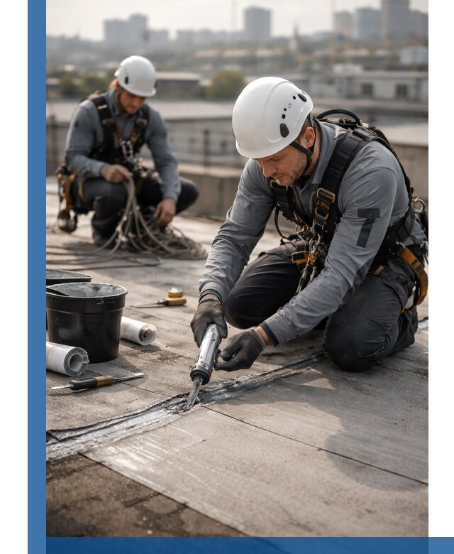 Аварийное и капитальное устранение протечек кровли в Торжке