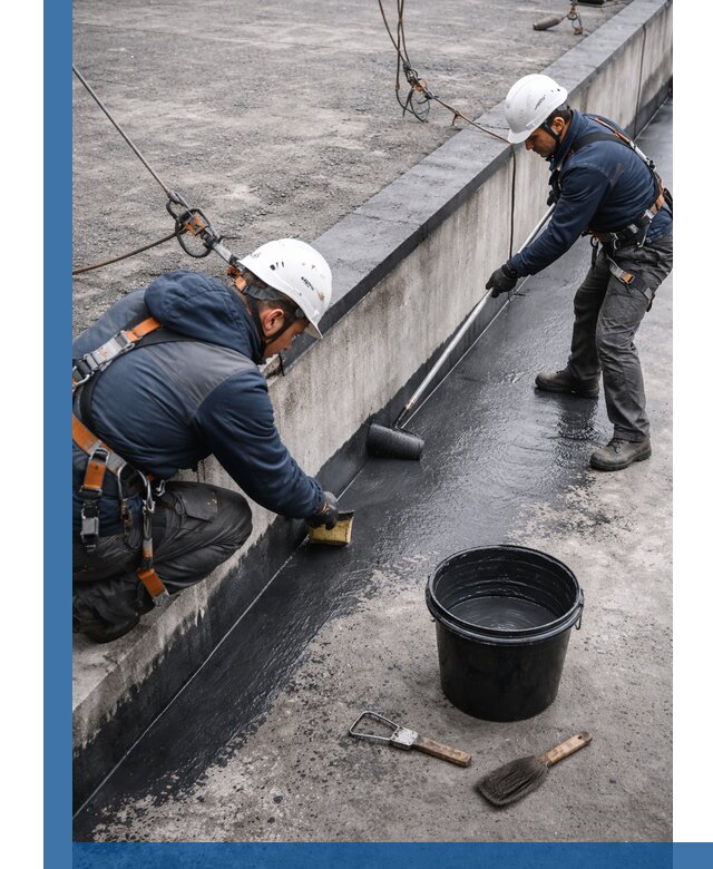 Гидроизоляция кровли жидкой резиной профессионально в Торжке