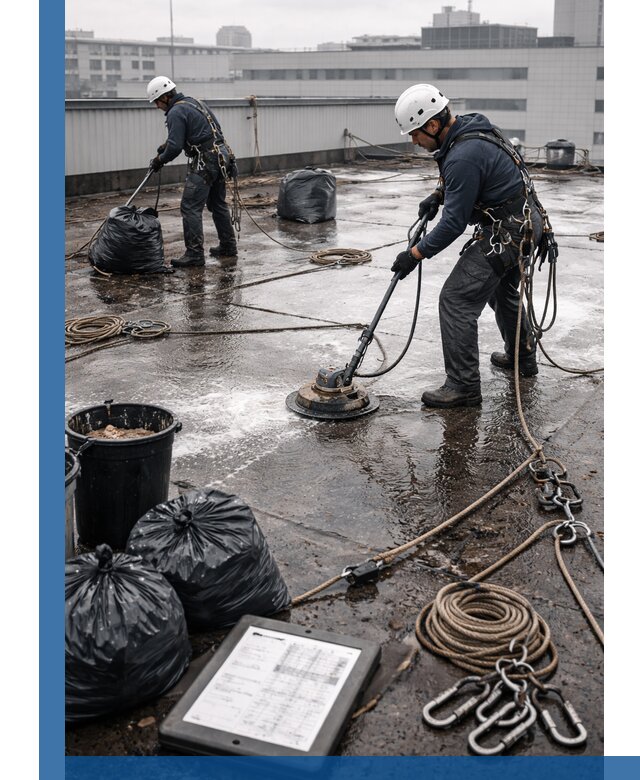 Плановая очистка кровли по графику в Торжке для безопасности