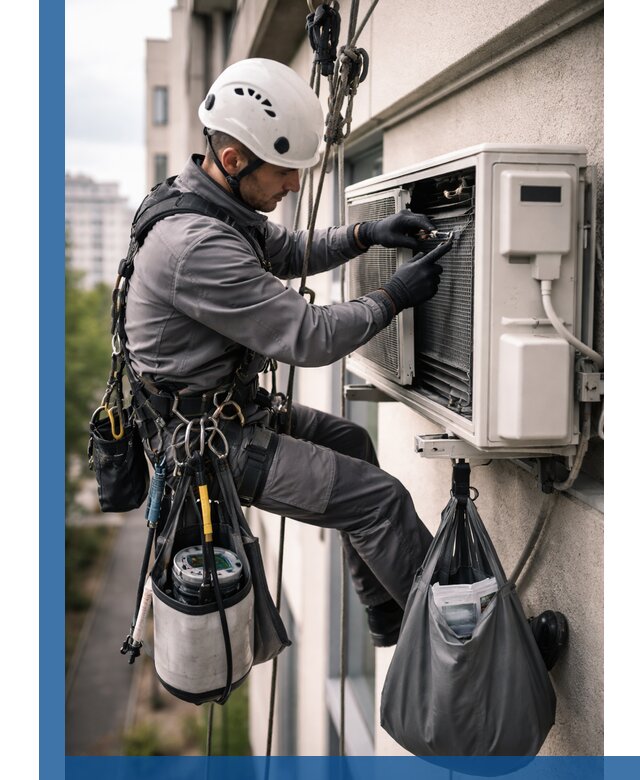 Обслуживание внешнего блока кондиционера в Торжке профессионально