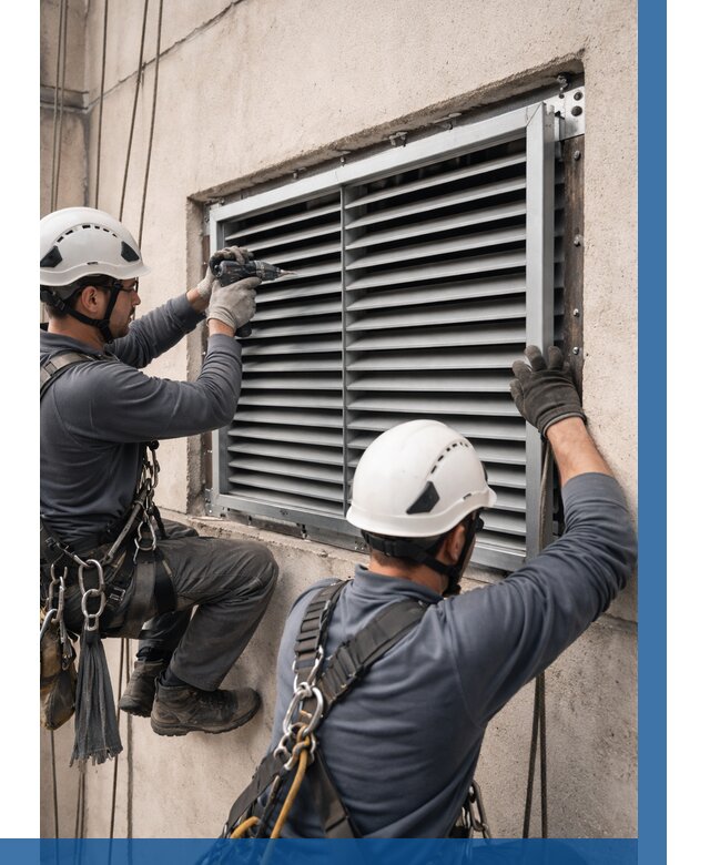 Монтаж вентиляционных решеток в Торжке от 4601 р. | ВЫСОТНИК-Трж