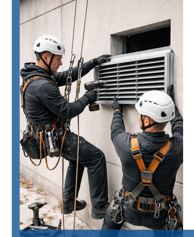 Монтаж вентиляционных решеток в Торжке профессиональный сервис