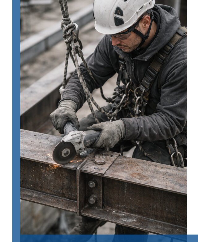 Резка металла на высоте в Торжке для зданий и конструкций