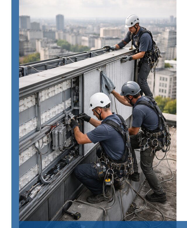 Профессиональное обслуживание крышной рекламы в Торжке под ключ