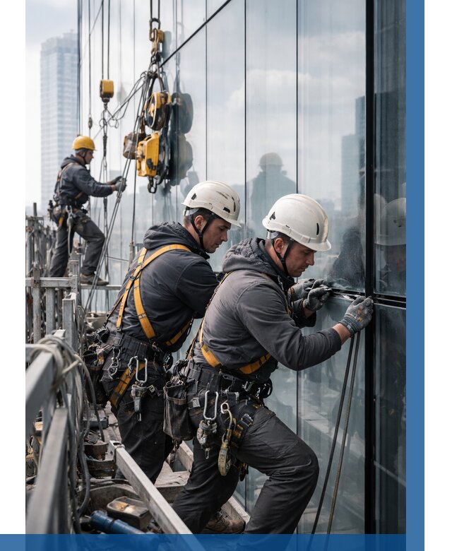 Структурное остекление фасадов в Торжке от 9713 р. | ВЫСОТНИК-Трж