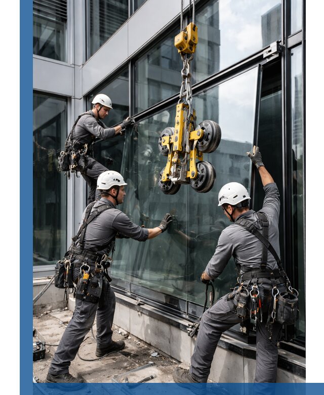 Структурное остекление фасадов в Торжке монтаж и обслуживание