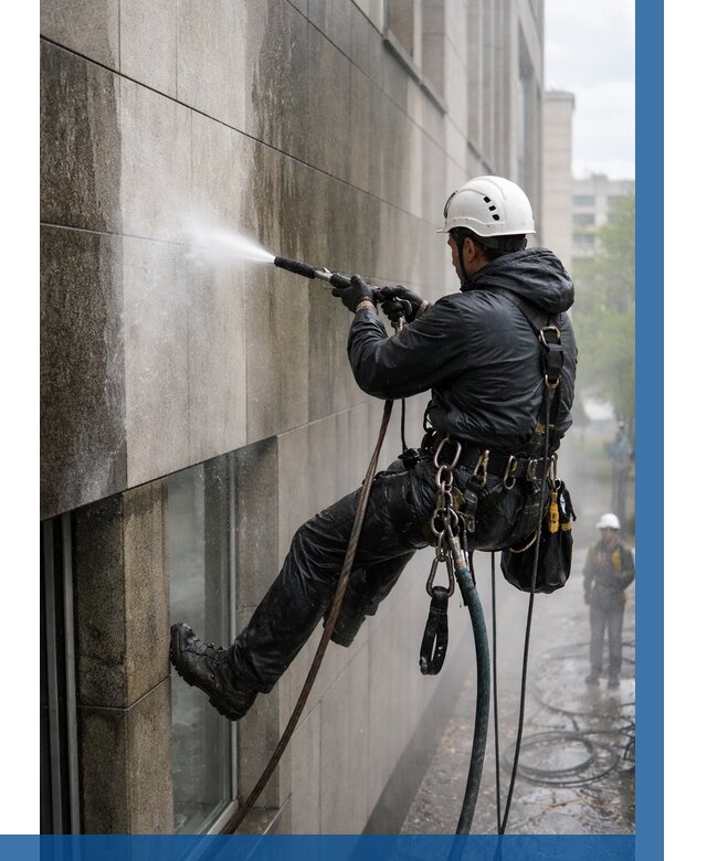 Гидроструйная очистка поверхностей в Торжке от 869 р. | ВЫСОТНИК-Трж