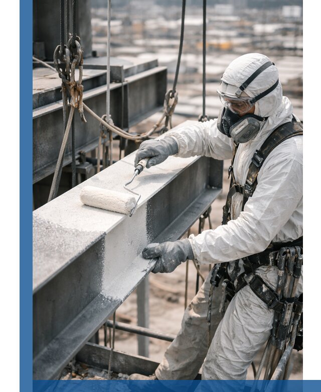 Профессиональная огнезащитная обработка металлоконструкций в Торжке