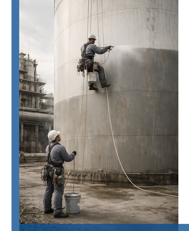 Покраска стальных резервуаров и емкостей в Торжке профессионально