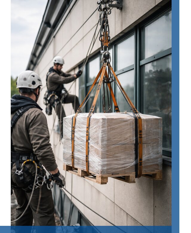 Подъем груза на высоту в Торжке от 3067 р. | ВЫСОТНИК-Трж