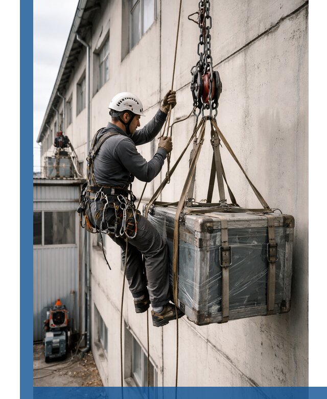 Подъем грузов на высоту в Торжке для промышленных объектов