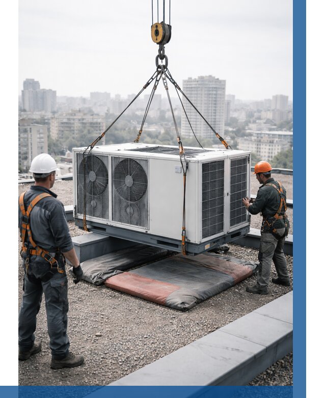 Подъем груза на крышу в Торжке от 5112 р. | ВЫСОТНИК-Трж заказать