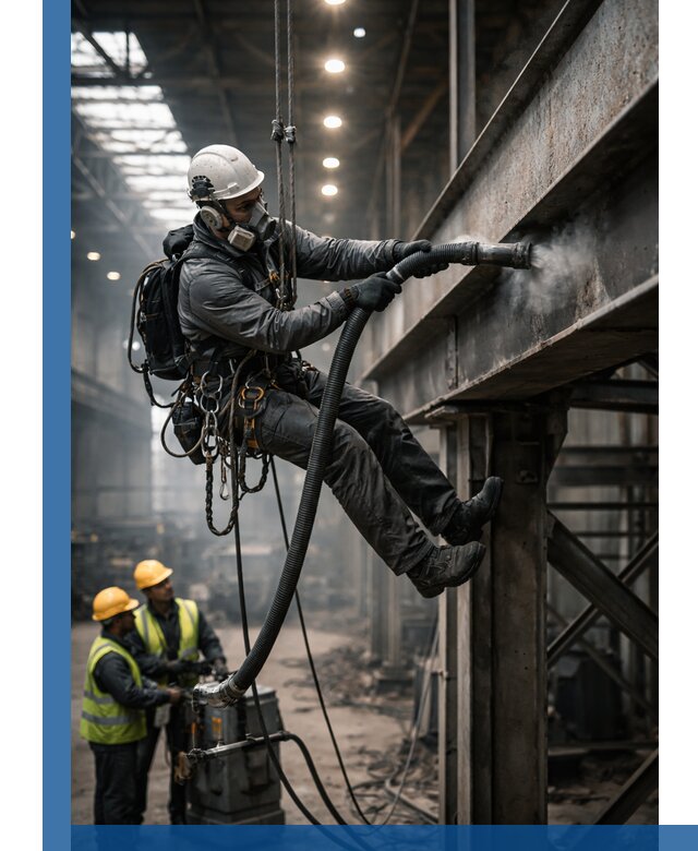 Обеспыливание конструкций в цехах промышленного производства в Торжке