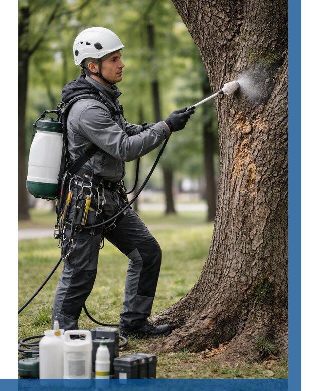 Обработка деревьев от вредителей в Торжке от 4601 р. | ВЫСОТНИК-Трж