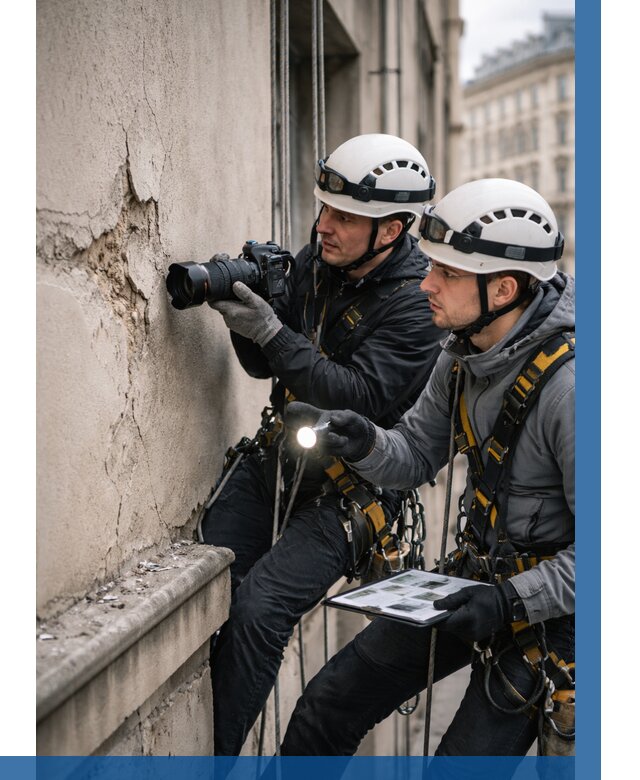 Фотофиксация дефектов фасада в Торжке от 4601 р. | ВЫСОТНИК-Трж