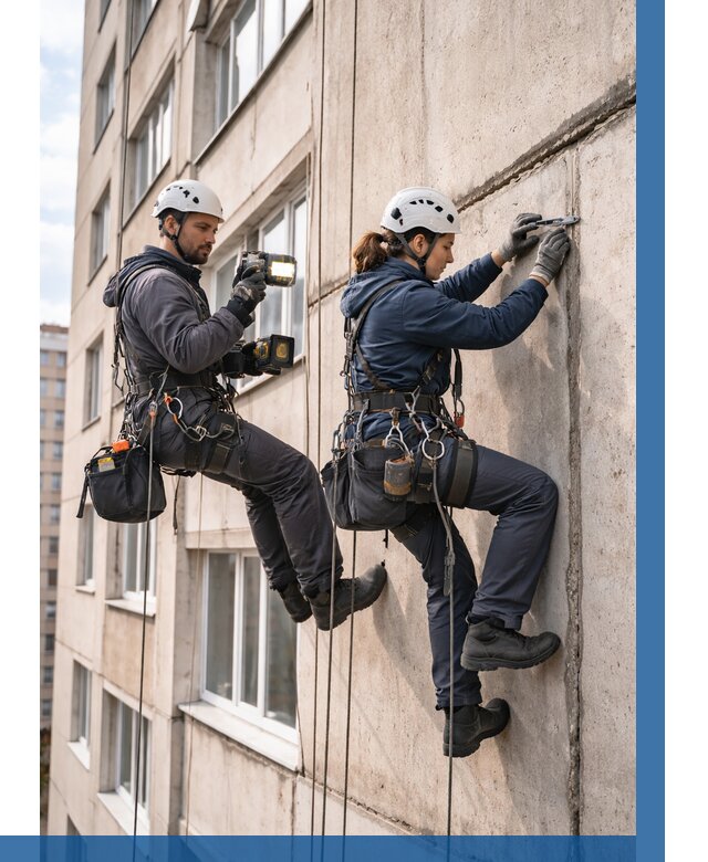 Обследование межпанельных швов в Торжке от 1840 р. | ВЫСОТНИК-Трж