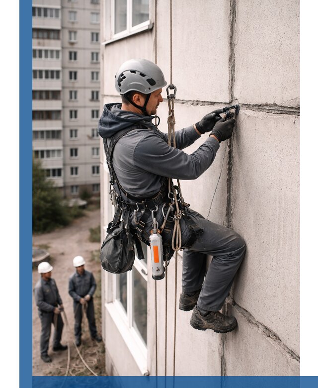 Обследование межпанельных швов и герметизация в Торжке